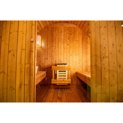 GLOBAL RELAX Dharani MINI - Outdoor Steam Sauna for 1/2 Person