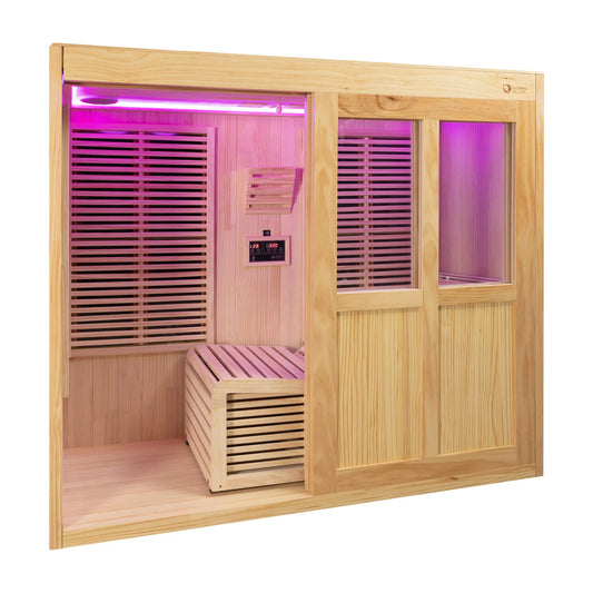 GLOBAL RELAX Dharani S1 PLUS - Full Body Reclining Sauna