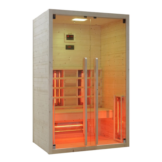 GLOBAL RELAX Dharani S2 Plus - Infrared indoor sauna (1 or 2 person)