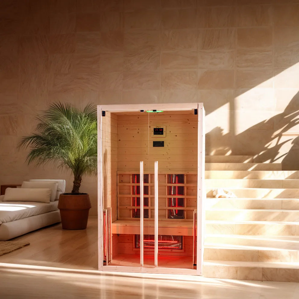 GLOBAL RELAX Dharani S2 Plus - Infrared indoor sauna (1 or 2 person)