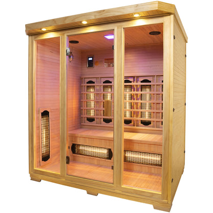 GLOBAL RELAX Dharani S4 PLUS - Full Body Sauna 4 Person