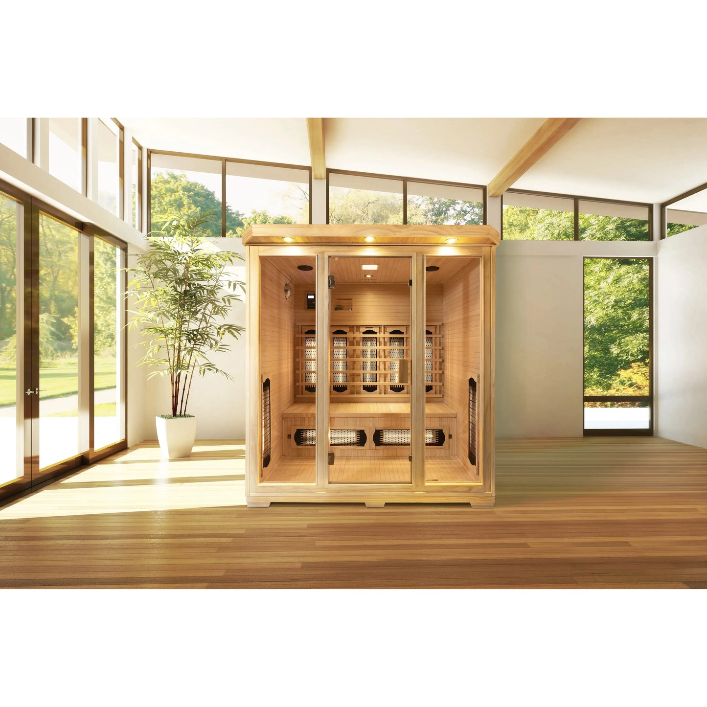 GLOBAL RELAX Dharani S4 PLUS - Full Body Sauna 4 Person