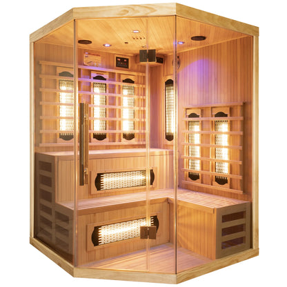 GLOBAL RELAX Dharani S5 - Full Body Sauna 5 Persons