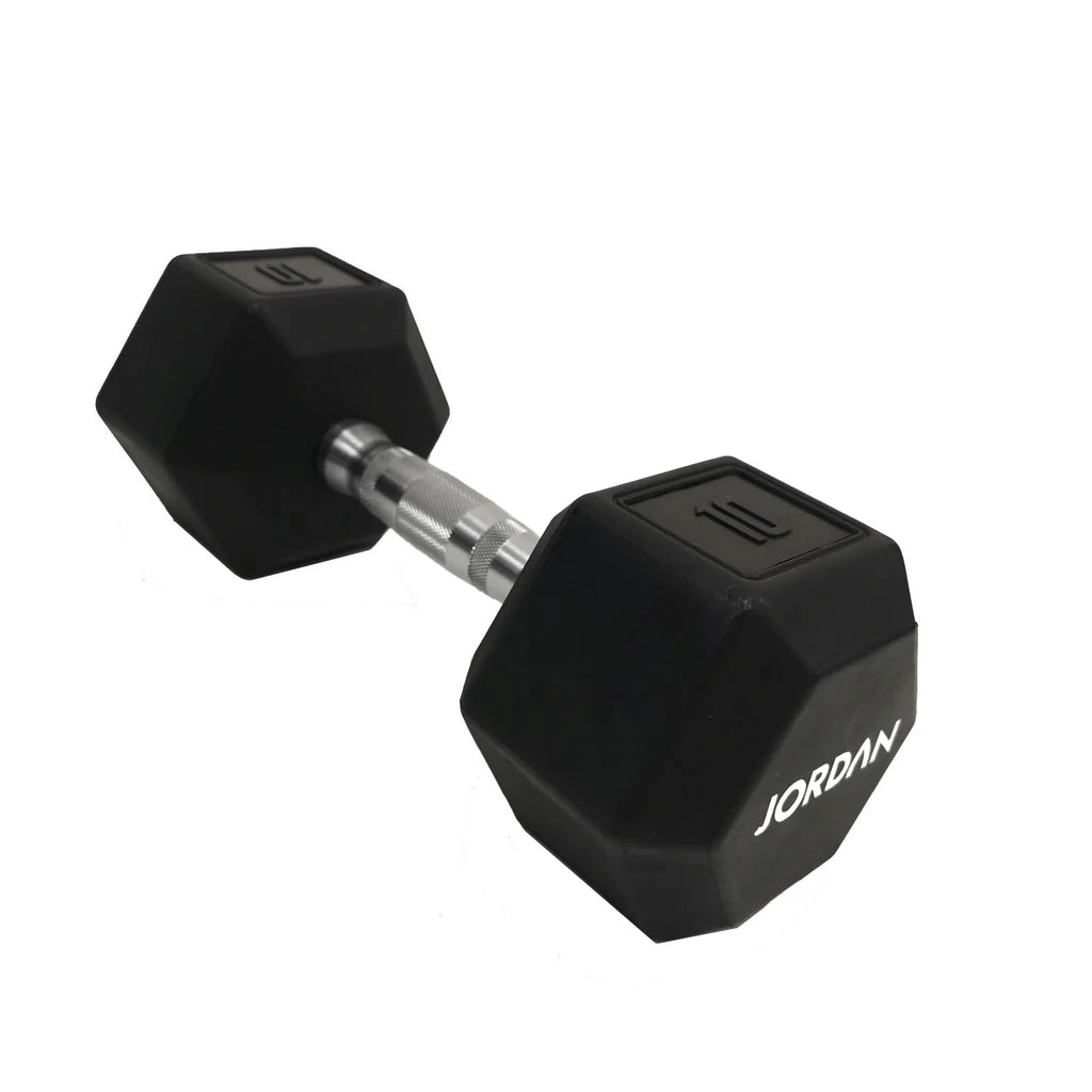 JORDAN 2.5kg - 30kg Hex Urethane Dumbbell Set