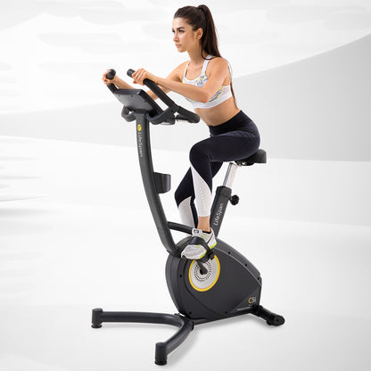 LIFESPAN FITNESS Light-Commercial Hometrainer Upright Bike C5i Self-Generating