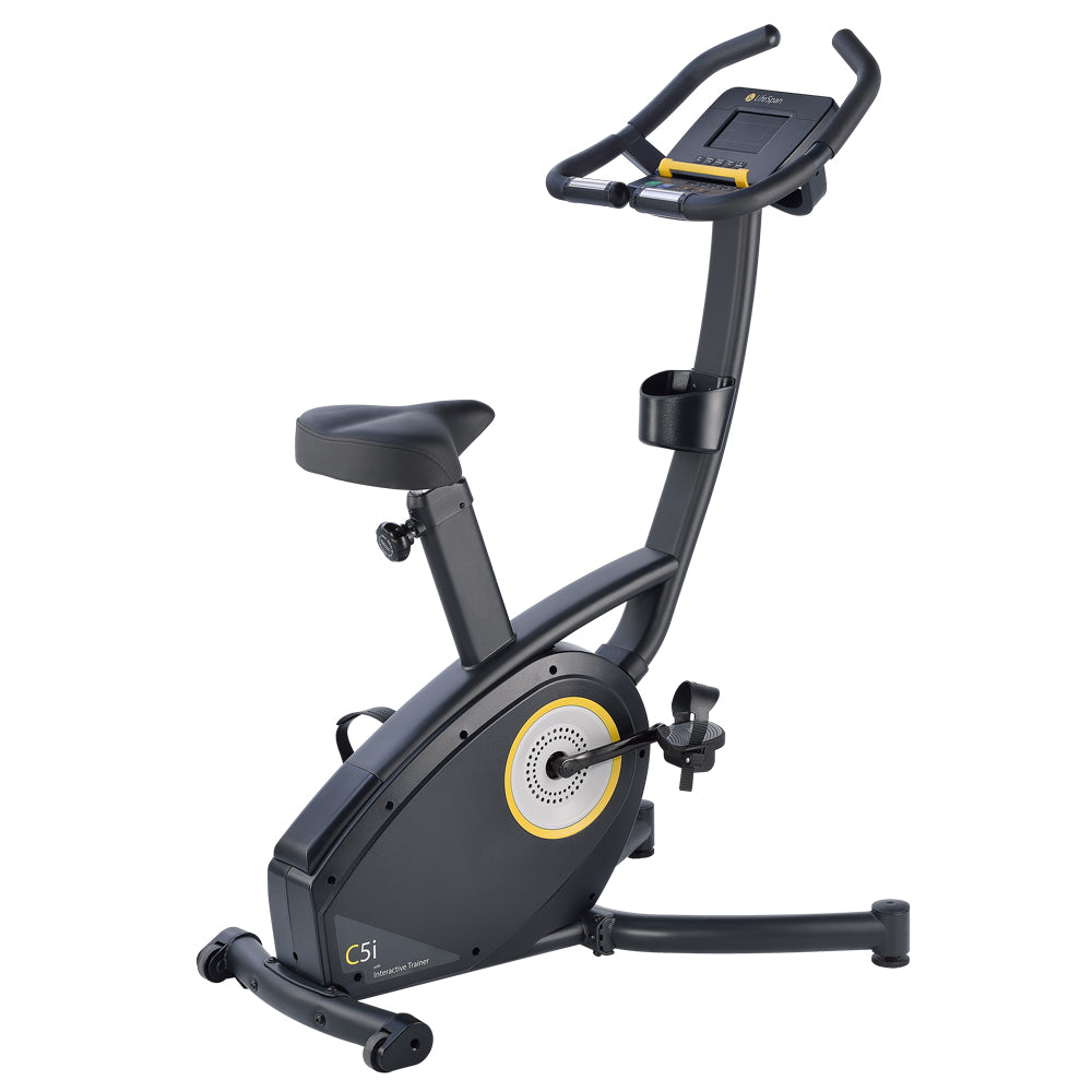 LIFESPAN FITNESS Light-Commercial Hometrainer Upright Bike C5i Self-Generating