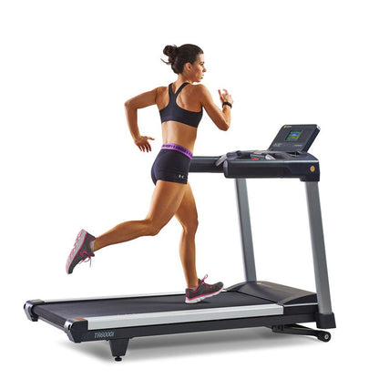 LIFESPAN FITNESS Light-Commercial Treadmill TR6000iT, strong 3.5 HP AC-motor