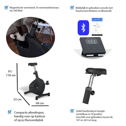 LIFESPAN WORKPLACE Under Desk Bike C3-SC110