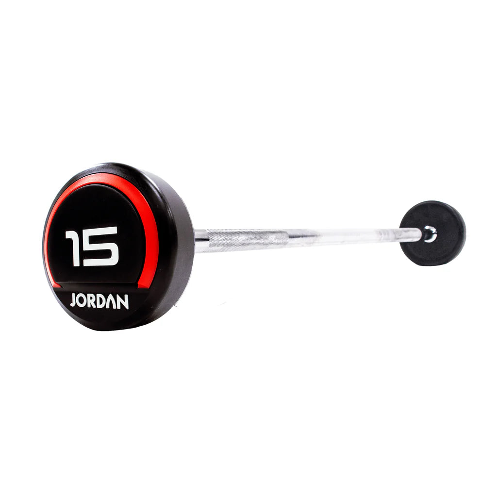 JORDAN 10-45kg Straight Urethane Barbell Set - Luxe Gym Company