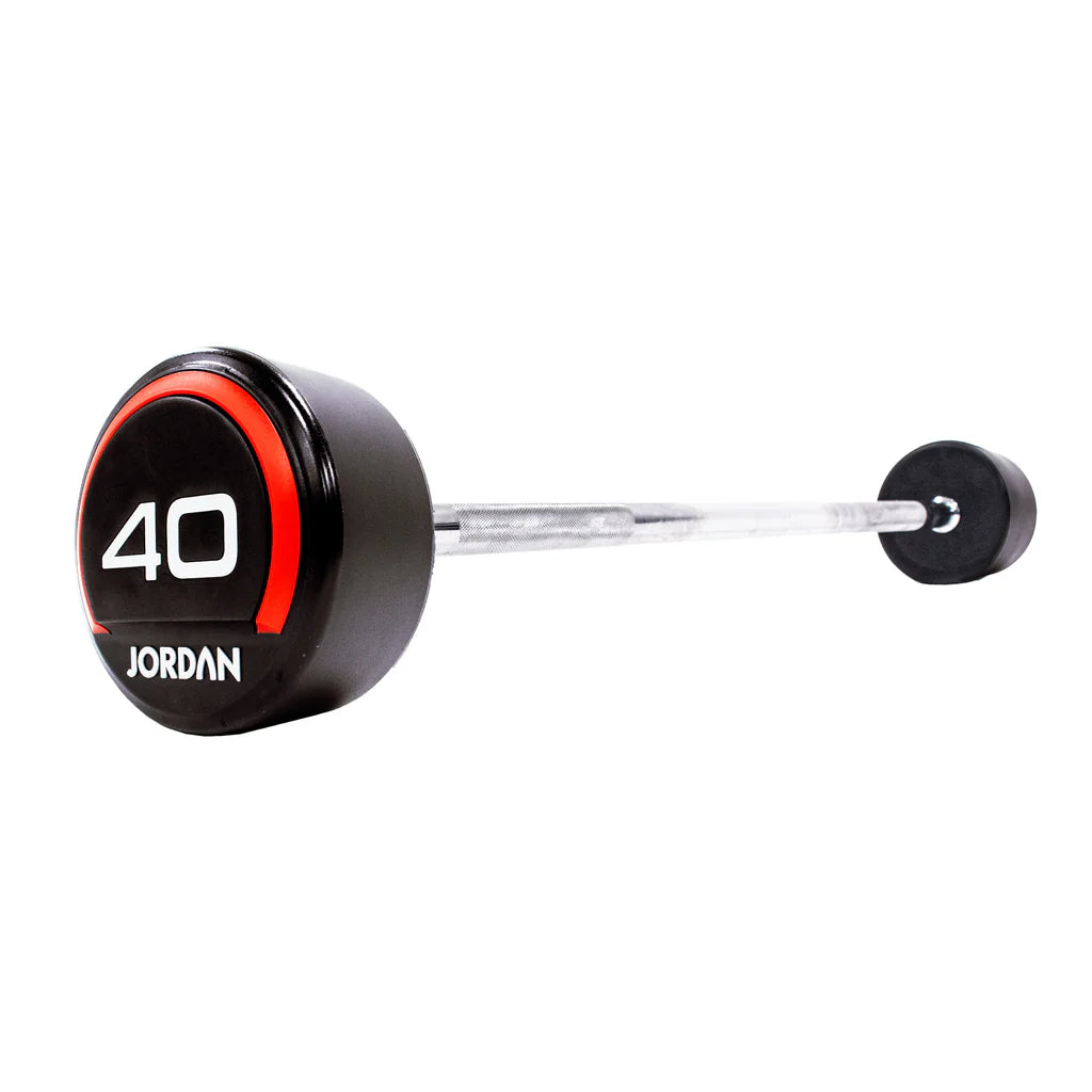 JORDAN 10-45kg Straight Urethane Barbell Set - Luxe Gym Company