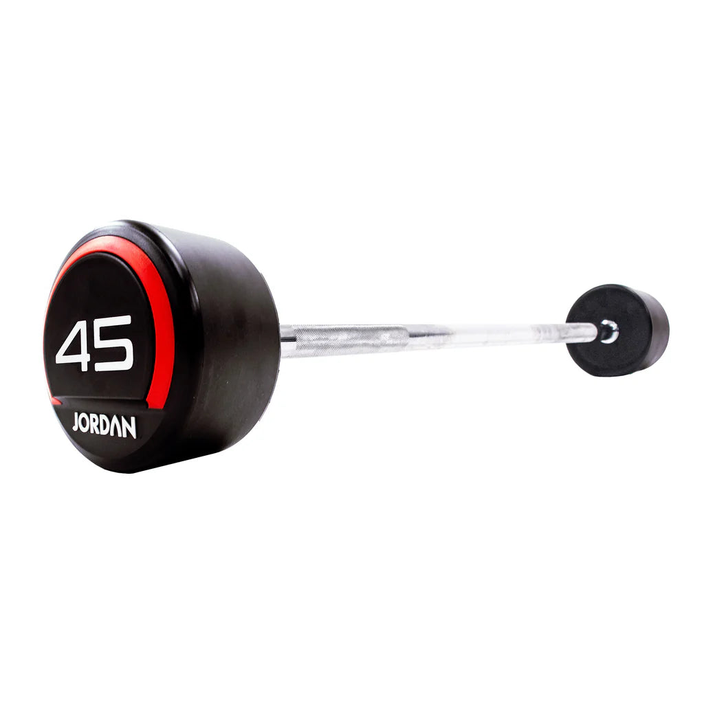 JORDAN 10-45kg Straight Urethane Barbell Set - Luxe Gym Company