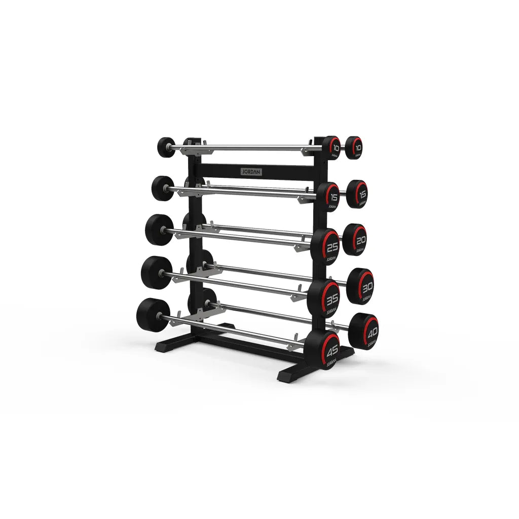 JORDAN 10-45kg Straight Urethane Barbell Set - Luxe Gym Company