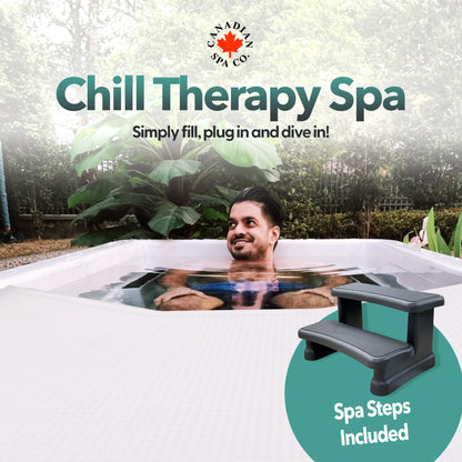 CANADIAN SPA COMPANY Great Lakes Chill Therapy Tub (Grey)