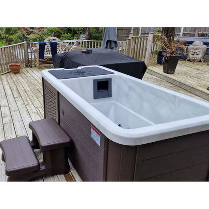 CANADIAN SPA COMPANY Hurricane Chill Therapy Tub (Brown)