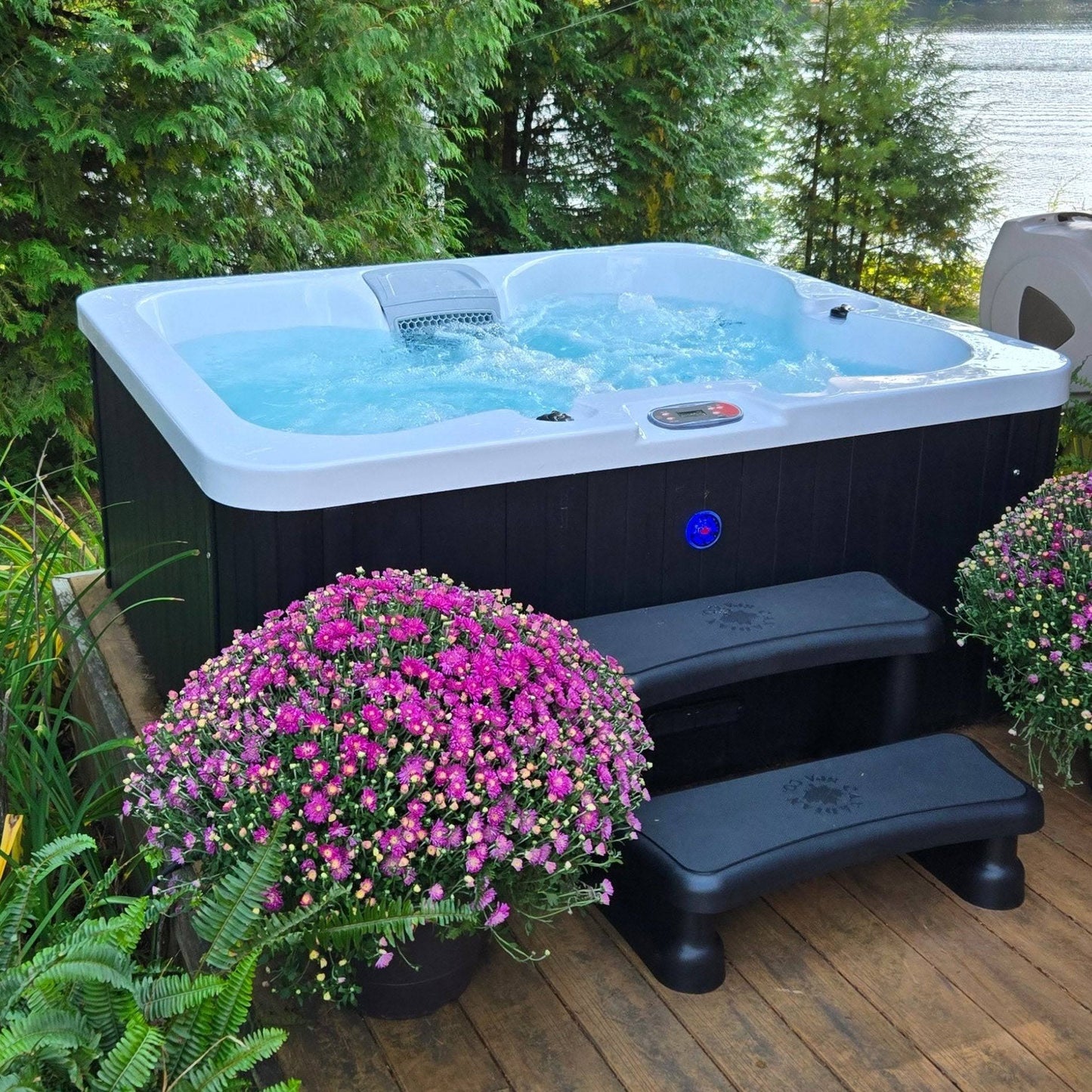 CANADIAN SPA COMPANY Manitoba AI Patio Spa | 4-Person 14-Jet