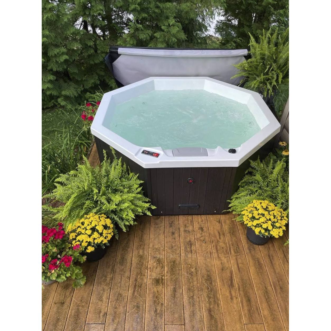 CANADIAN SPA COMPANY Muskoka AI Patio Spa | 5-Person 14-Jet