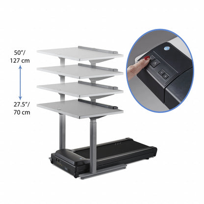 LIFESPAN WORKPLACE Treadmill Desk TR1200-DT7 Power - Oak Desktop Limited Edition