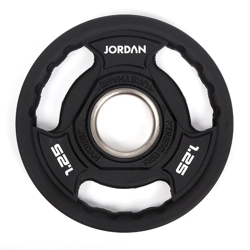 JORDAN 400kg Urethane Tri Grip Olympic Plate Set - Luxe Gym Company