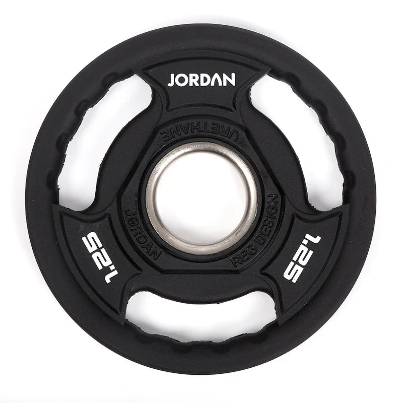 JORDAN 1000kg Urethane Tri Grip Olympic Plate Set - Luxe Gym Company