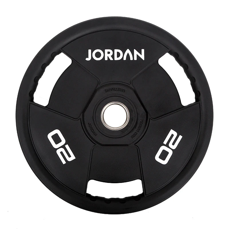 JORDAN 400kg Urethane Tri Grip Olympic Plate Set - Luxe Gym Company