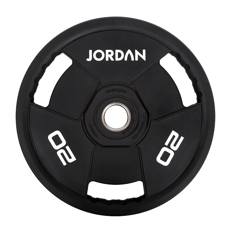 JORDAN 1000kg Urethane Tri Grip Olympic Plate Set - Luxe Gym Company