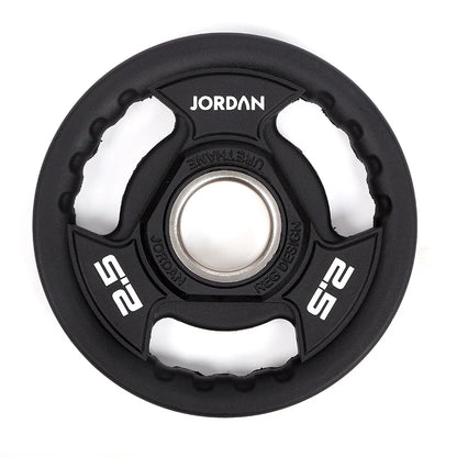 JORDAN 400kg Urethane Tri Grip Olympic Plate Set - Luxe Gym Company