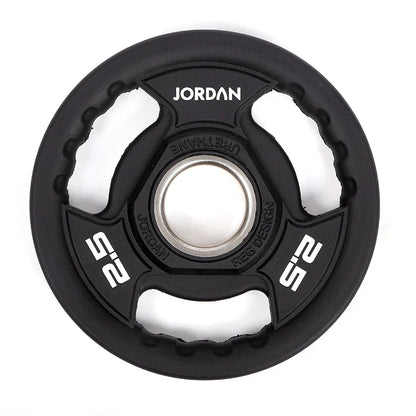 JORDAN 1000kg Urethane Tri Grip Olympic Plate Set - Luxe Gym Company