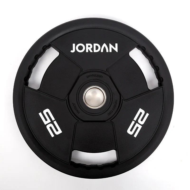 JORDAN 1000kg Urethane Tri Grip Olympic Plate Set - Luxe Gym Company