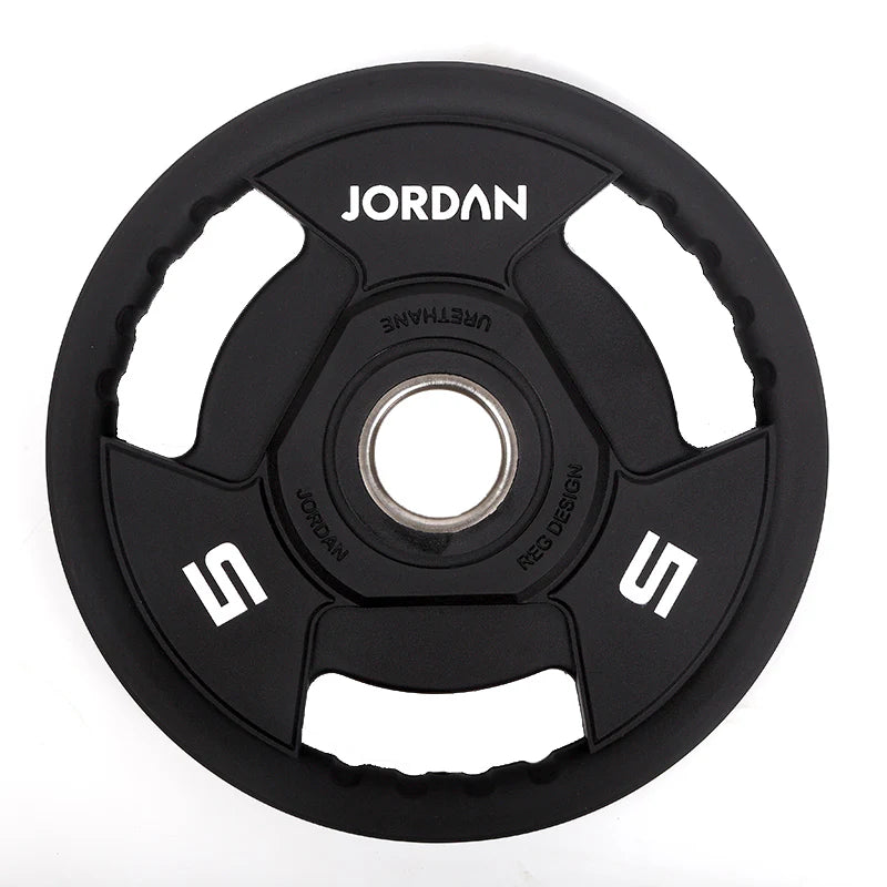 JORDAN 400kg Urethane Tri Grip Olympic Plate Set - Luxe Gym Company