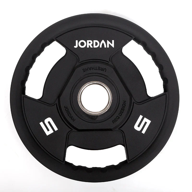 JORDAN 1000kg Urethane Tri Grip Olympic Plate Set - Luxe Gym Company