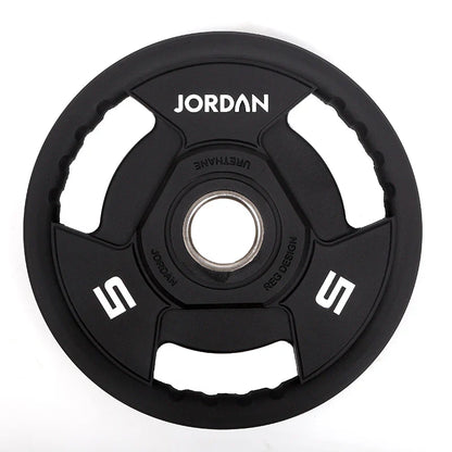 JORDAN 1000kg Urethane Tri Grip Olympic Plate Set - Luxe Gym Company