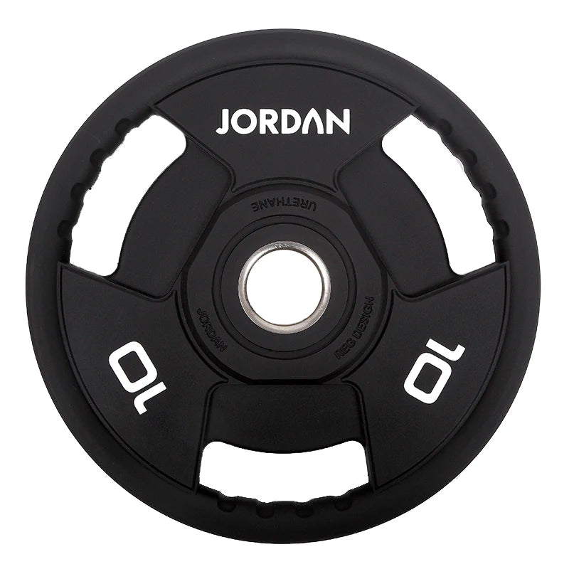 JORDAN 400kg Urethane Tri Grip Olympic Plate Set - Luxe Gym Company