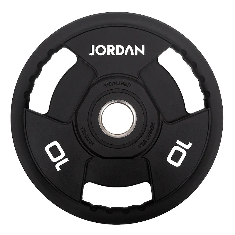 JORDAN 1000kg Urethane Tri Grip Olympic Plate Set - Luxe Gym Company