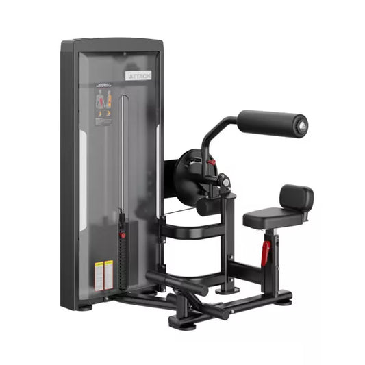 ATTACK FITNESS Strength Abdominal/Back Extension Dual Machine - Luxe Gym Company